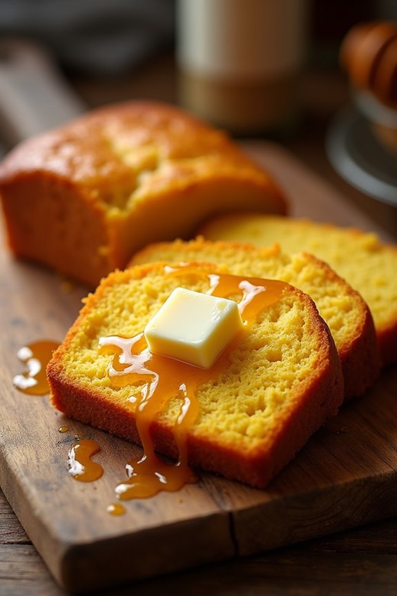 molasses infused cornbread cake perfection