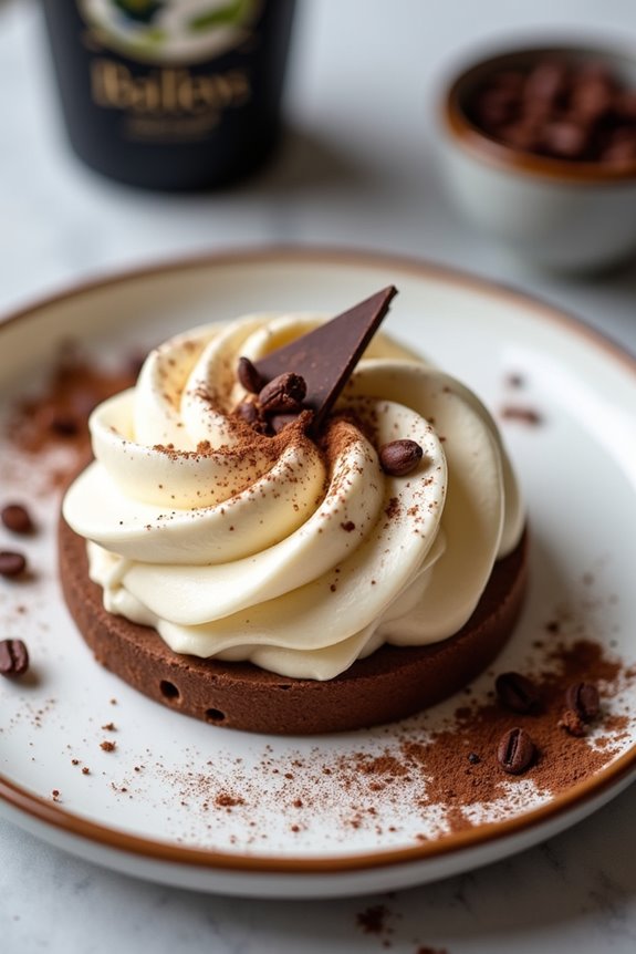 no bake baileys chocolate mousse