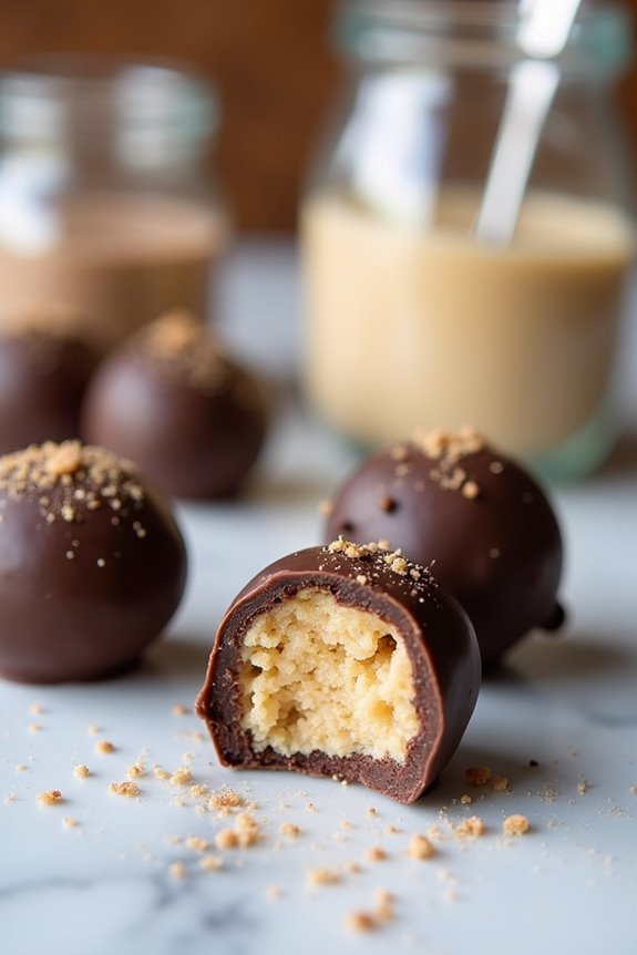 no bake cookie dough truffles delights