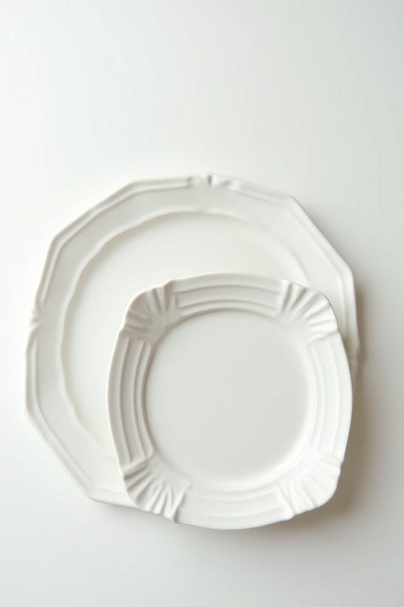 non round plates elevate presentation versatility