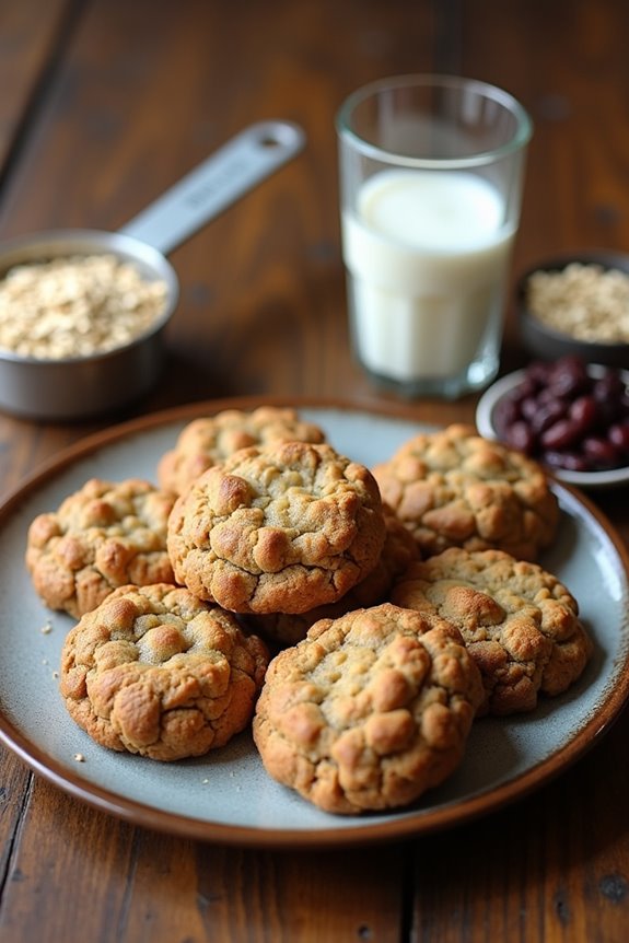 portion controlled oatmeal cookie approach