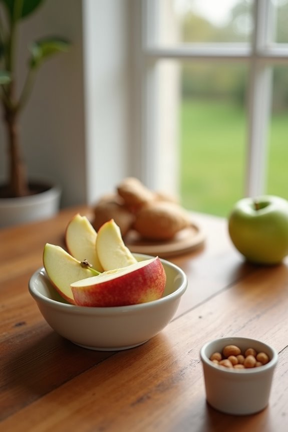 preparing apple themed dog safety tips