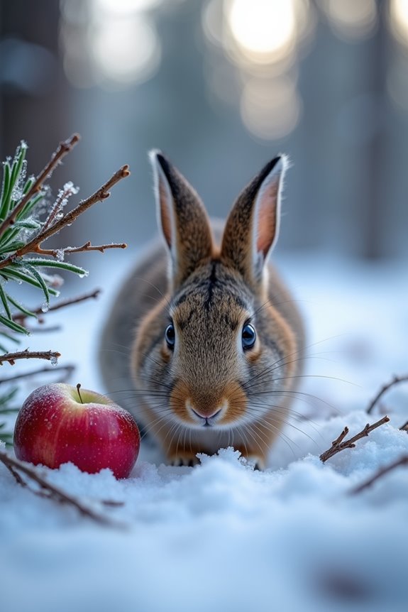 protect natural rabbit winter habitat