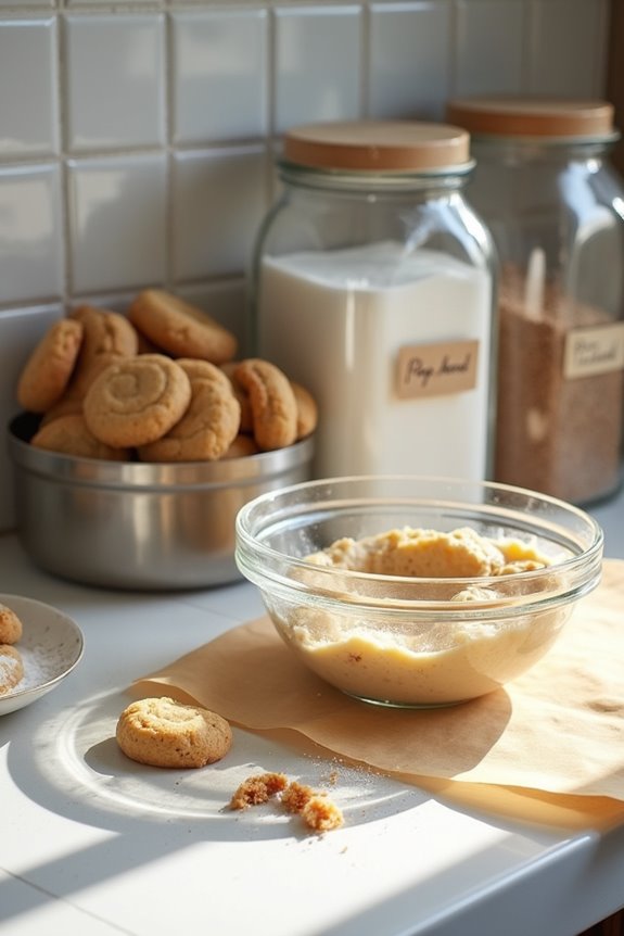 refrigerator dough bake later
