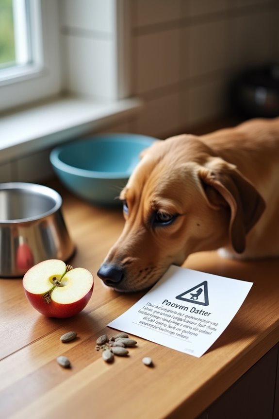 remove apple seeds safely promptly