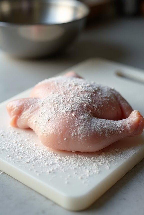 rinse baking soda to reduce alkaline taste