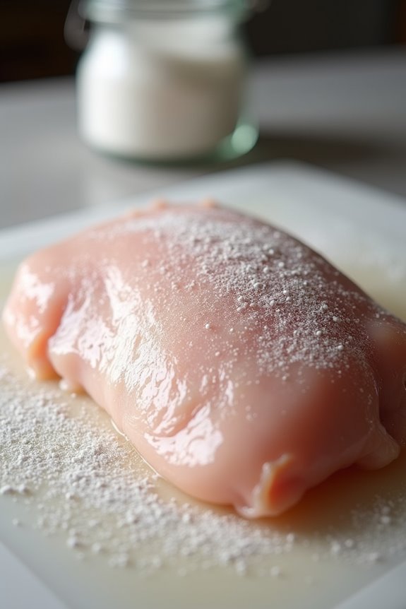 safe amount of baking soda on chicken