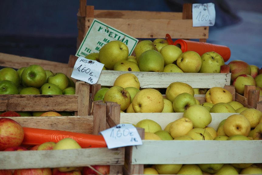 seven pricing factors for apples