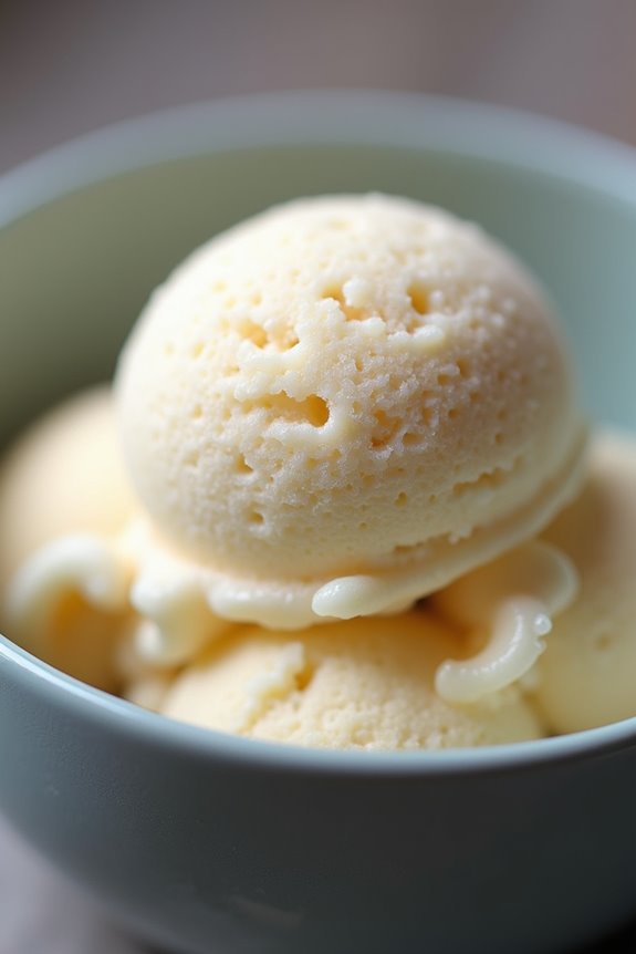 smaller ice fat coating overrun