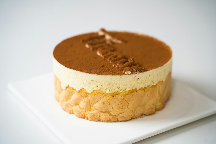 traditional italian chocolate ice cream truffle dessert