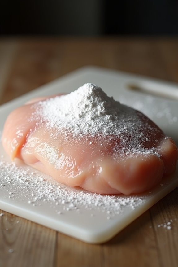 velveting chicken leaves soapy taste