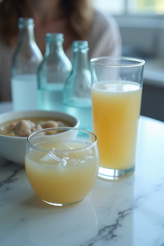 water broths and electrolytes recovery foundation