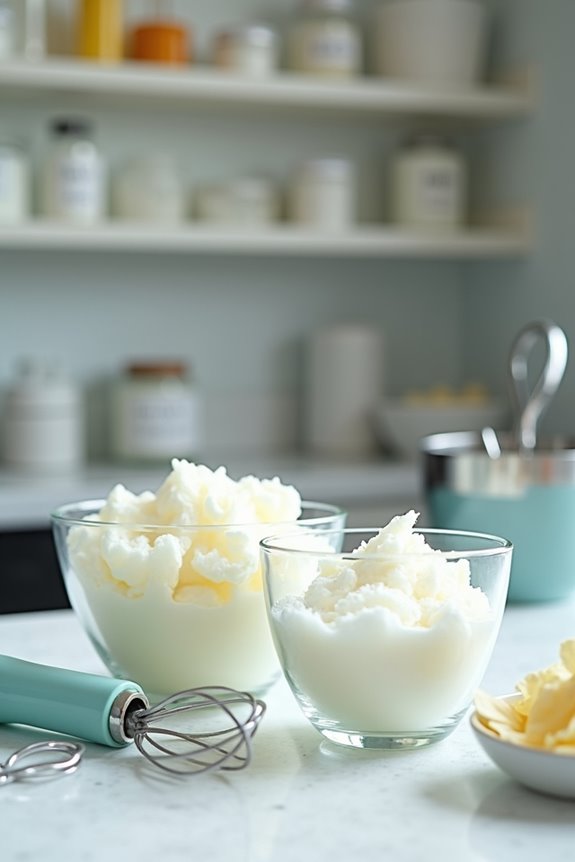 whipped whites aquafaba lift