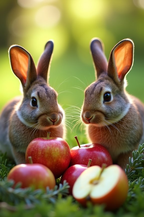 wild rabbits thrive on native forage